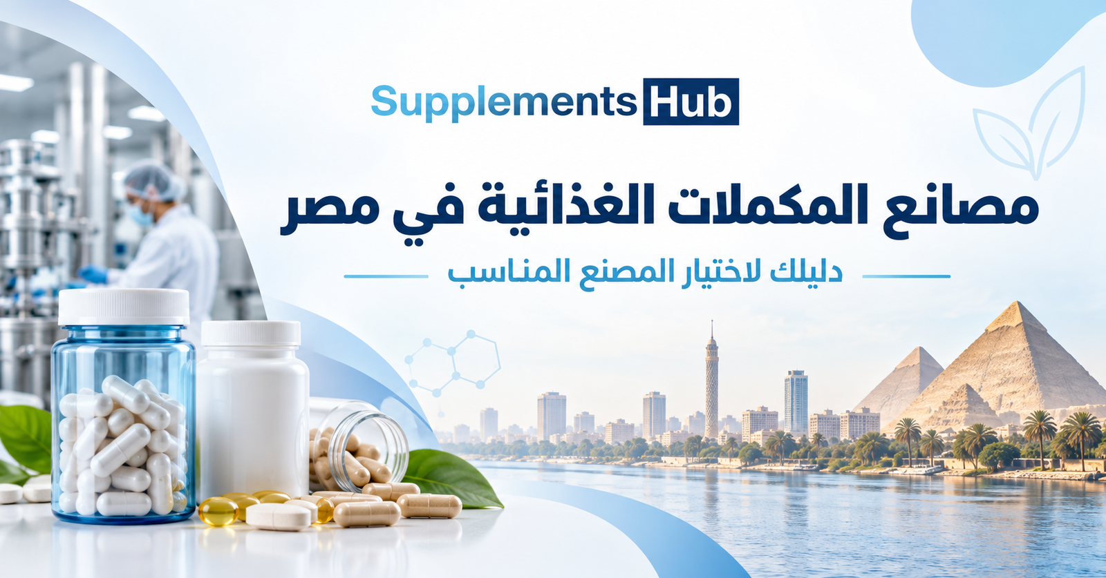 مصانع المكملات الغذائية في مصر